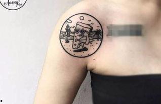 网红吃瓜纹身图片,揭秘潮流文化下的独特魅力